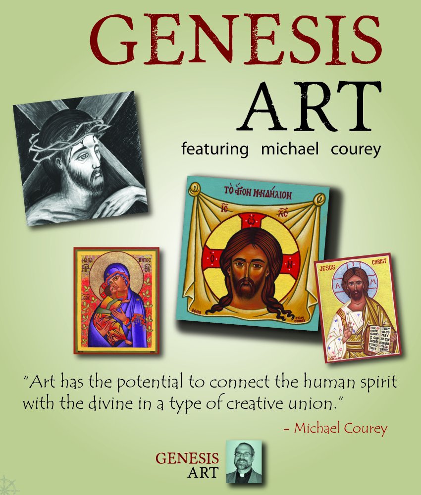 [Genesis Art gallery featuring artist Fr. Michael Courey!]