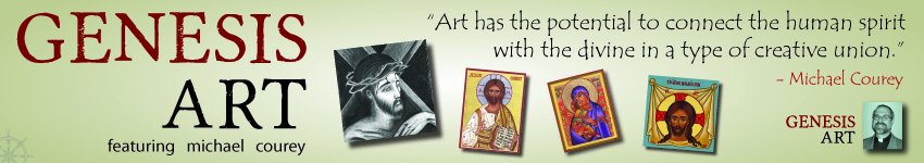 [Genesis Art gallery featuring artist Fr. Michael Courey!]