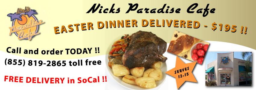 [Nick's Paradise Cafe promotion by Baywalk Marketing]